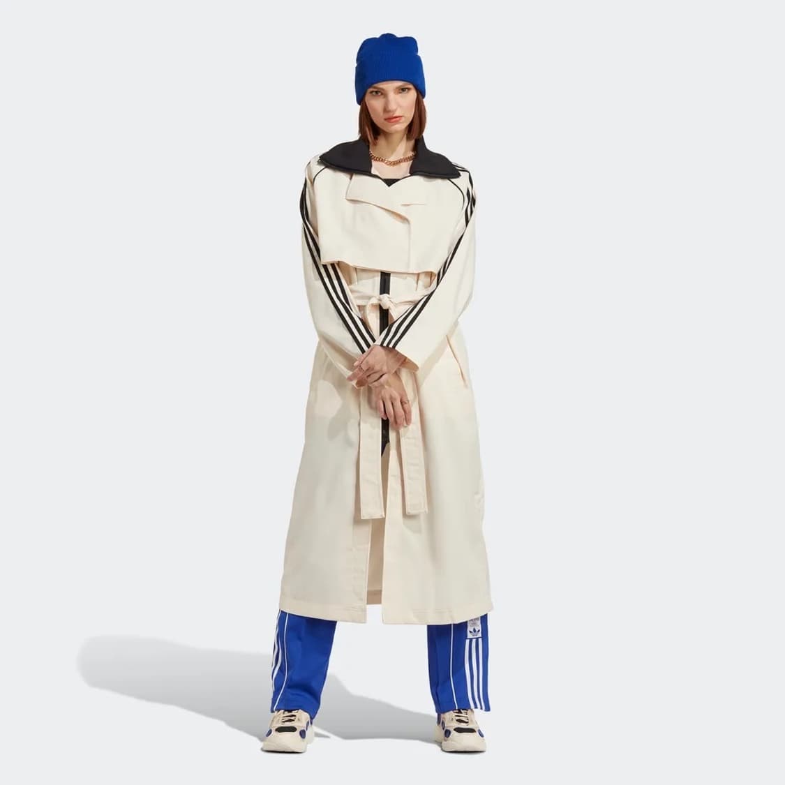 아디다스 아노 착용 트렌치 코트 새상품 xs 상품이미지4