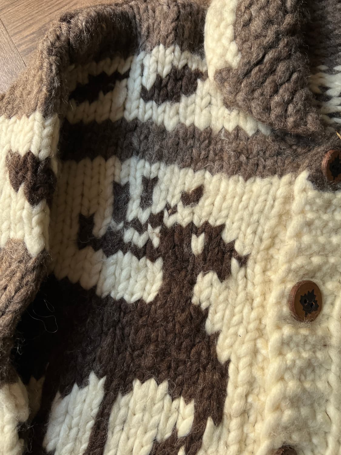 [L]90's 오리지널 캐나다제 코위찬 스웨터 상품이미지3