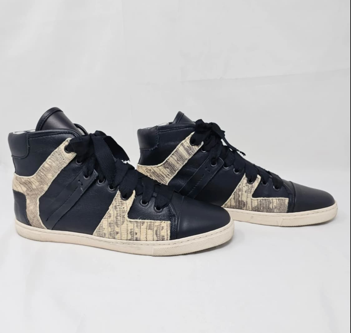 랑방 LANVIN 여성 하이탑 스니커즈 38 (240) 상품이미지2