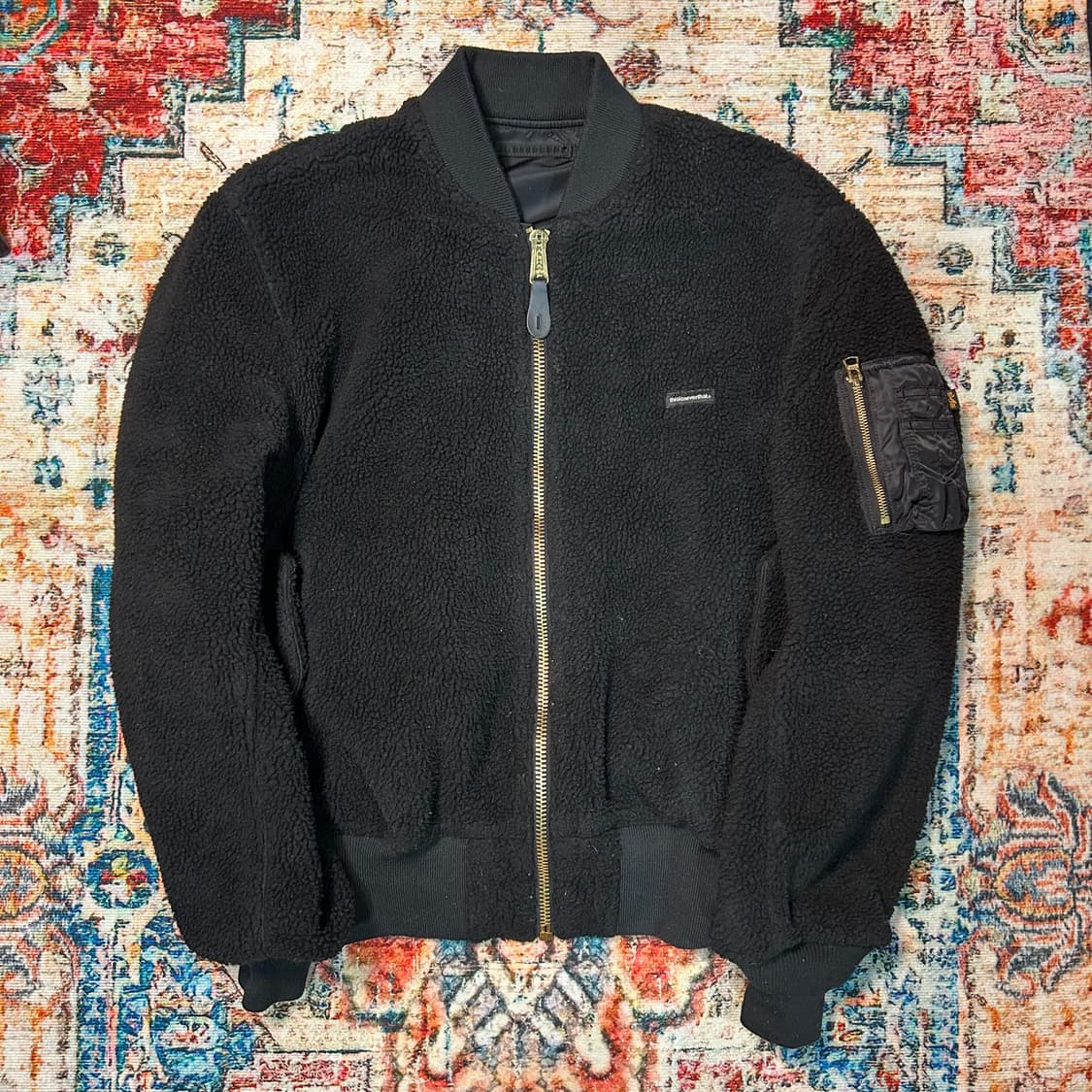 [XL] 디스이즈네버댓X알파인더스트리 리버시블 ma-1 항공자켓  상품이미지3