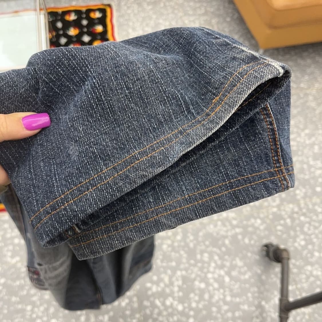 루츠 캐나다 트리플 패치 키치무드 워싱 데님 팬츠 31인치 C06912 상품이미지7