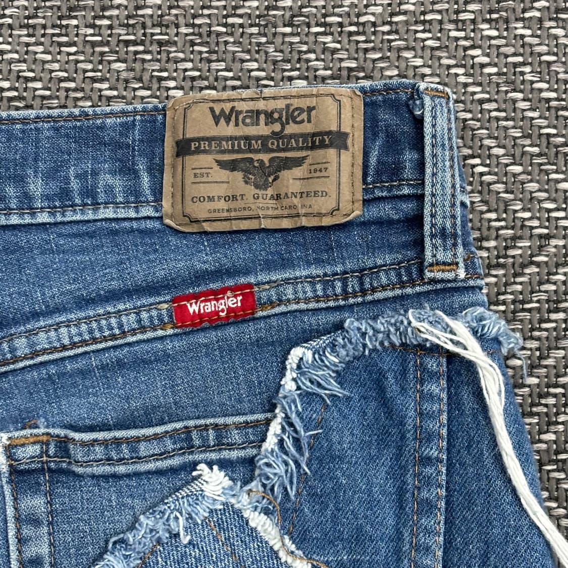 랭글러 지퍼 디테일 데님 커스텀 스커트 V0576 상품이미지6