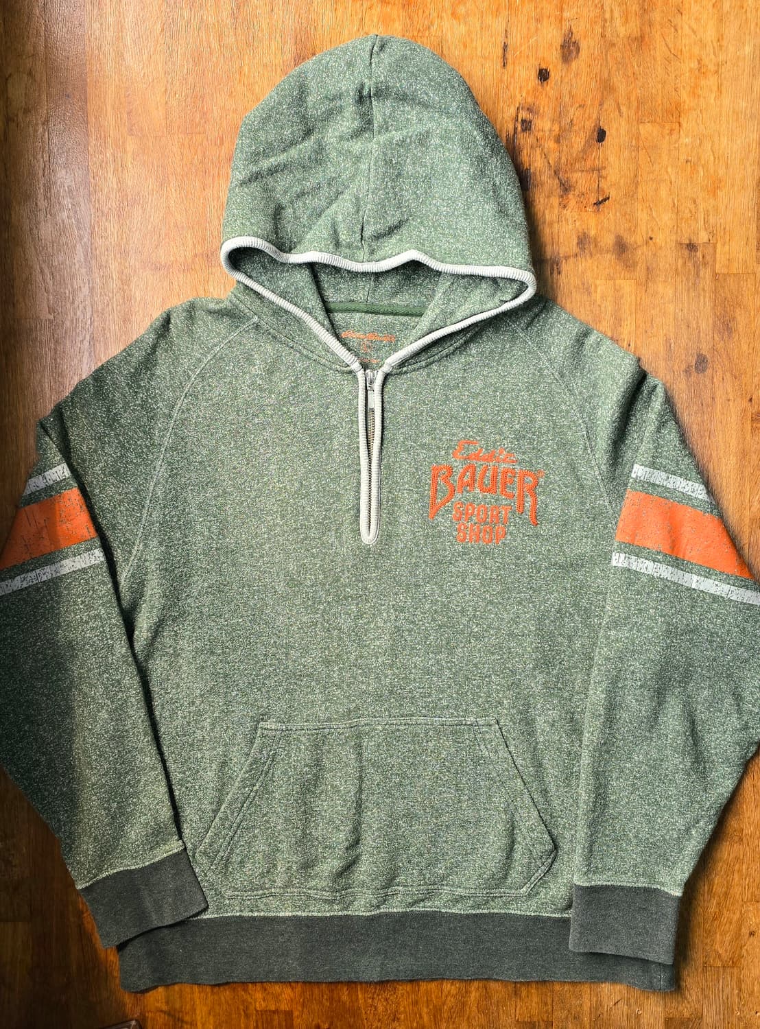 EDDIE BAUER 에디바우어 하프 집업 후드  상품이미지1