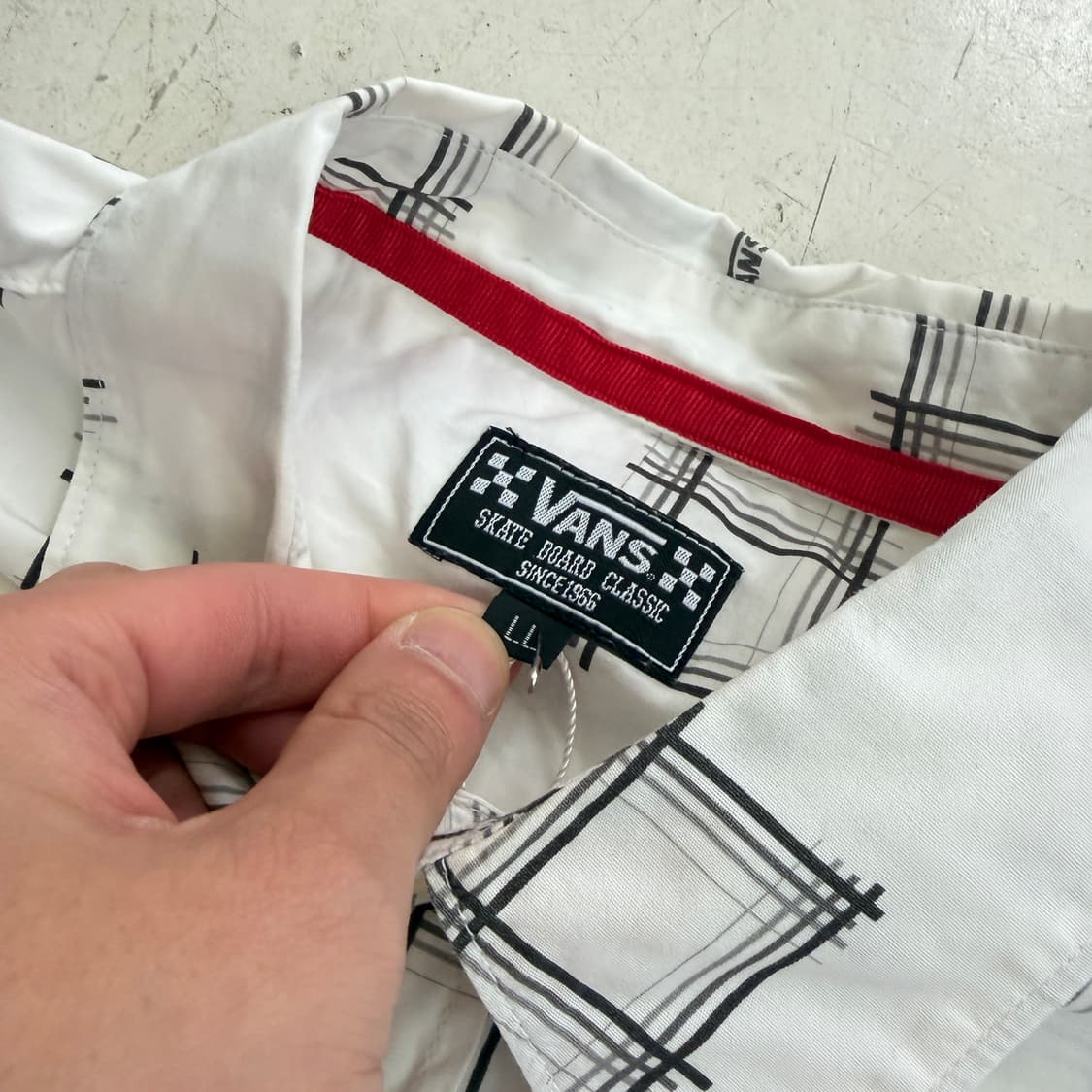 90s 반스 스케이트보드 클래식 빈티지 반팔셔츠 XL 상품이미지5