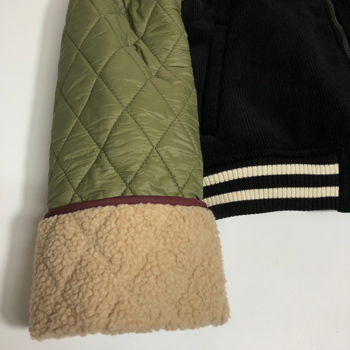 JS뉴욕 퀄팅 스웨이드 점퍼  상품이미지6