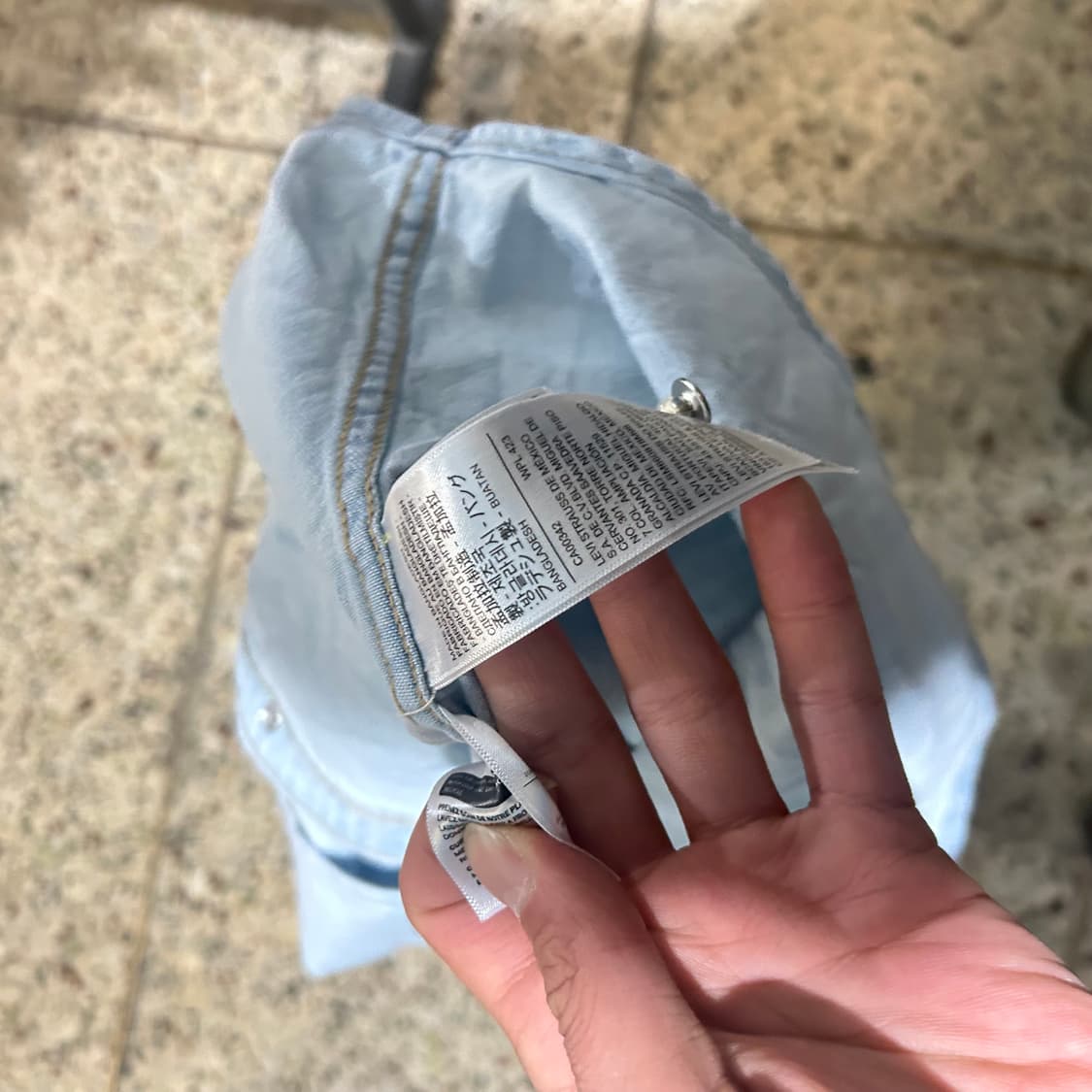 리바이스(Levis)데님 셔츠 상품이미지6