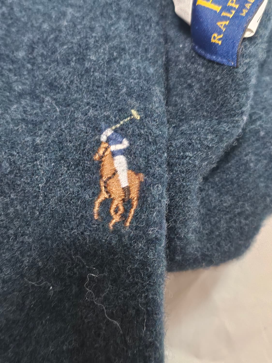 폴로랄프로렌 울 머플러 다크그린 상품이미지2