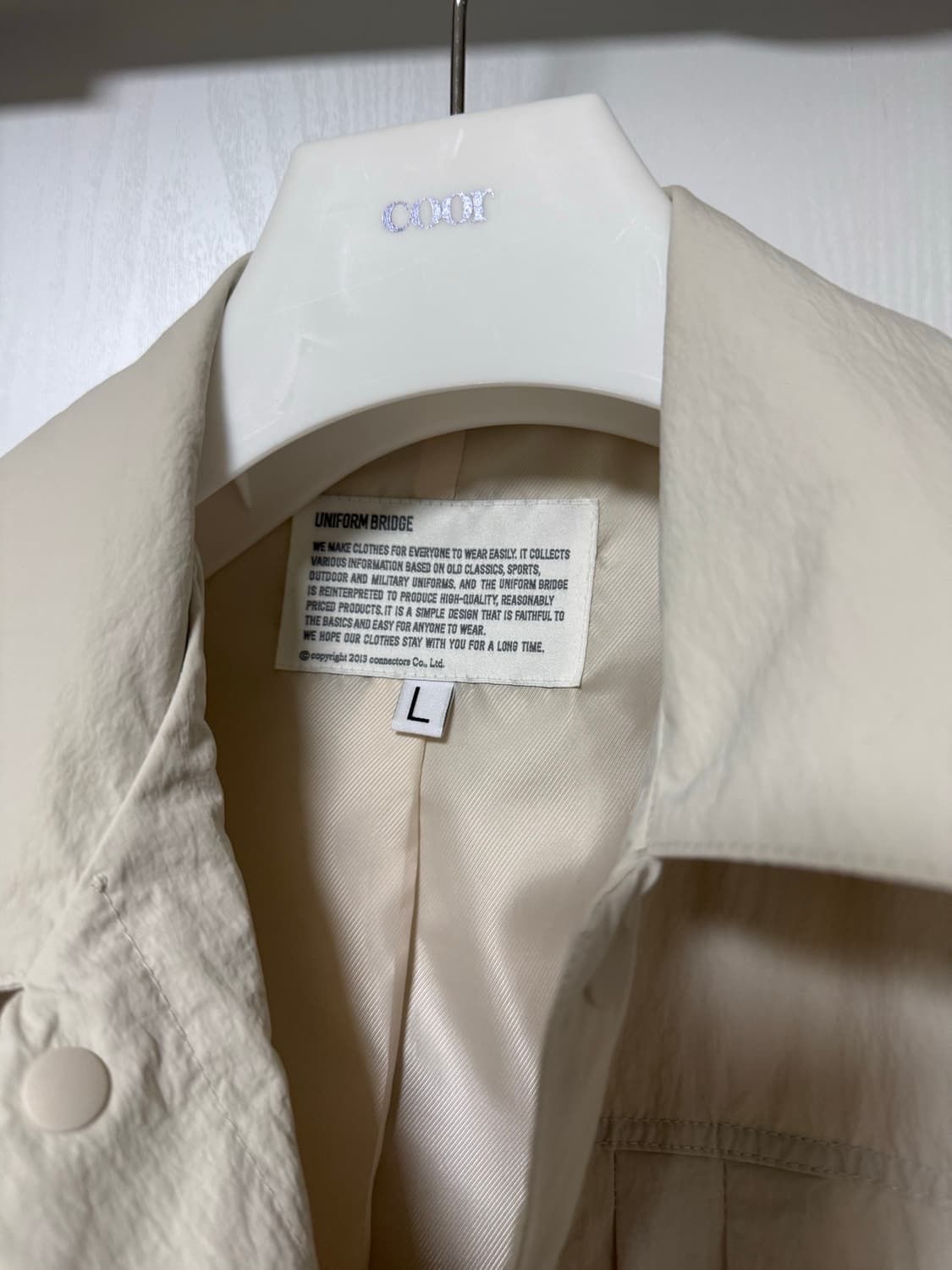 유니폼브릿지 나일론 트러커 자켓 L 상품이미지7