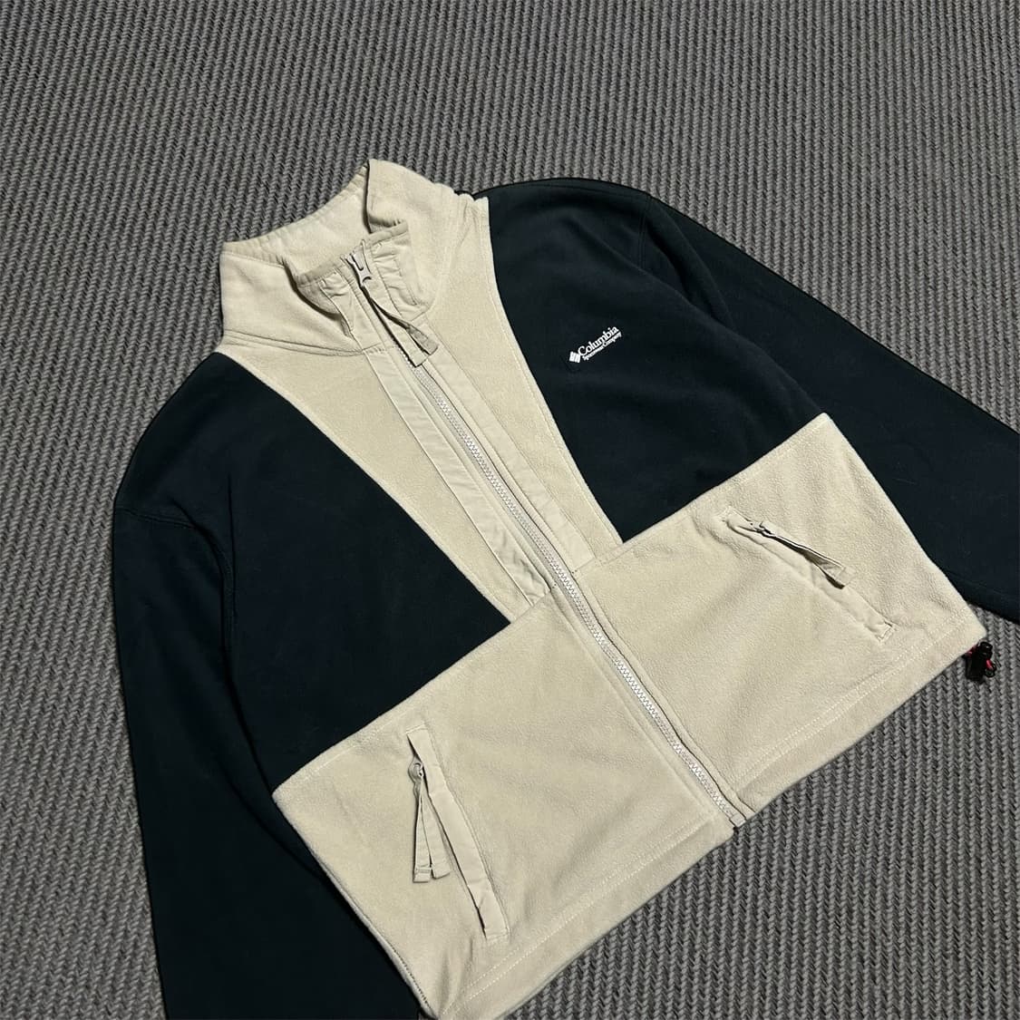 [XS] Columbia 컬럼비아 우먼즈 배색 플리스 집업 자켓 상품이미지3