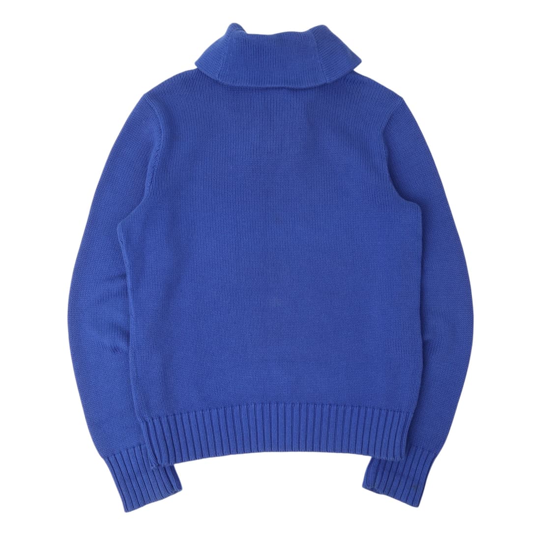 폴로 랄프로렌 우먼스 블루 숄카라 니트 상품이미지5