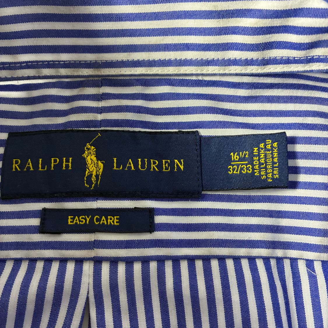 Polo  폴로 랄프로렌 자수 코튼 스트라이프 셔츠  상품이미지3