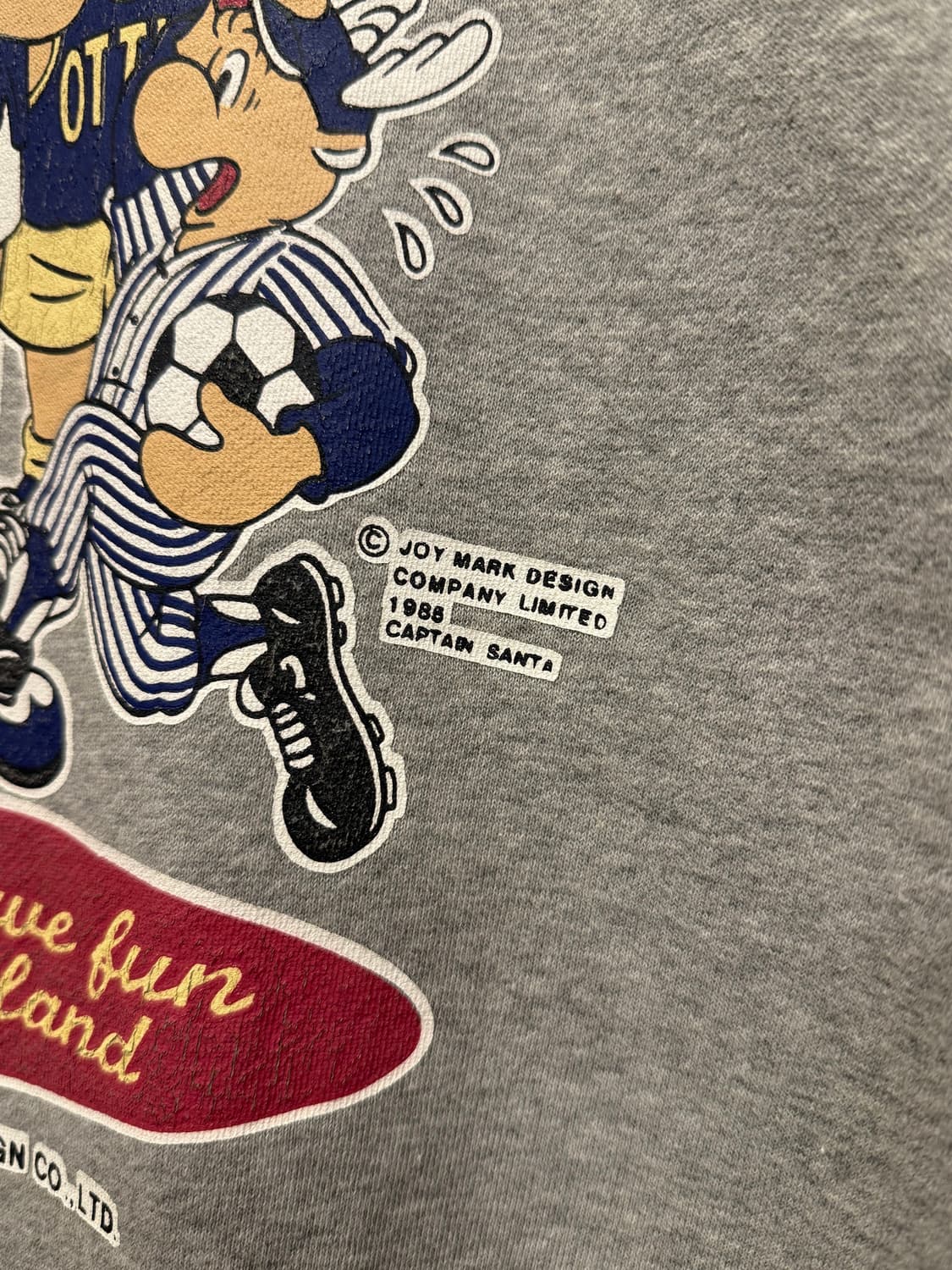 L) 80s Captain Santa Sports Club Sweatsh 상품이미지3