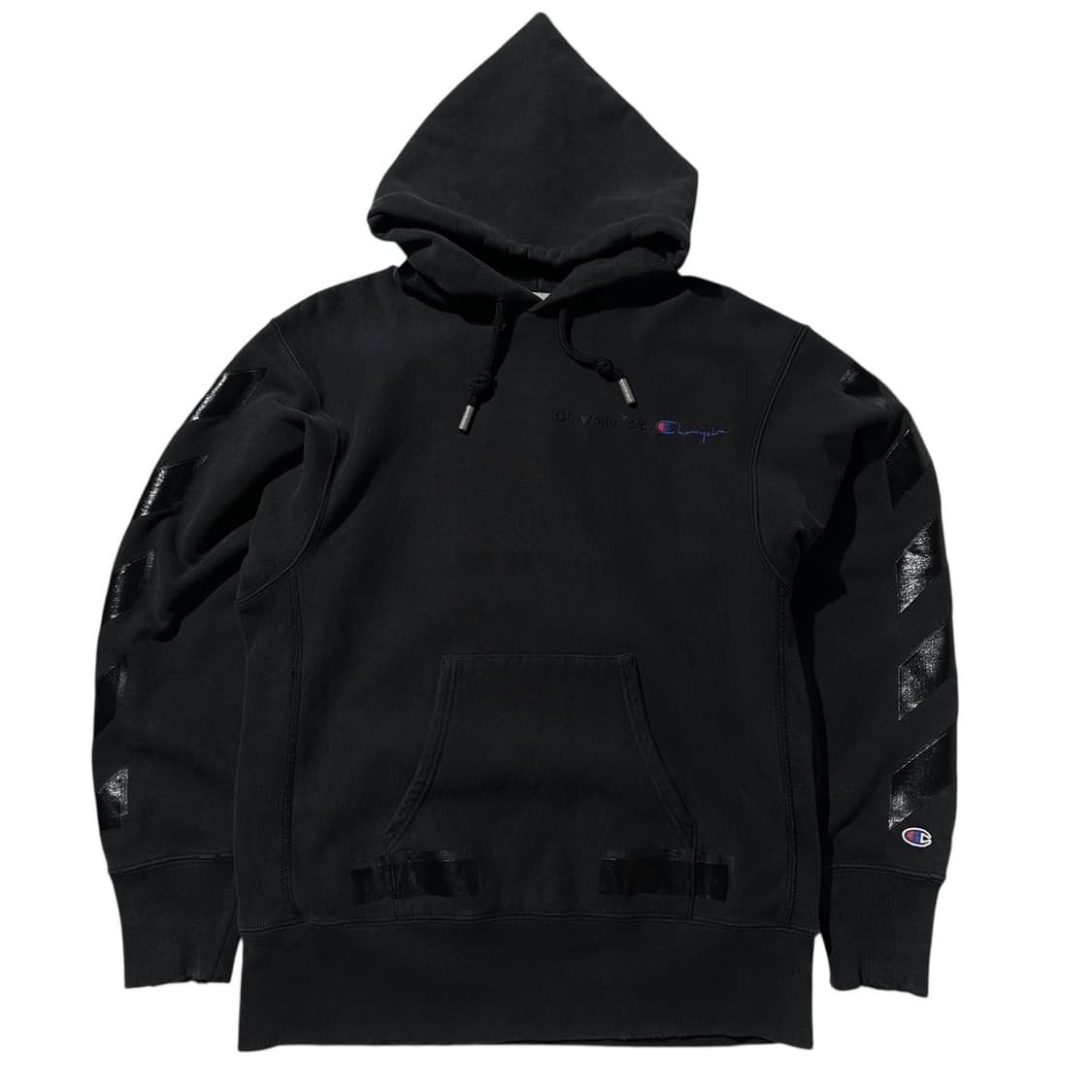 오프화이트 x 챔피온 더블애로우 후드 상품이미지2