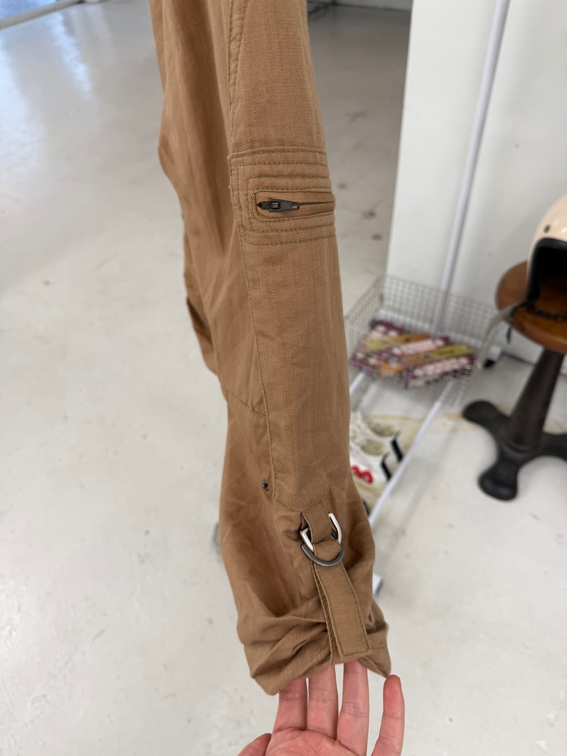 일본빈티지 와이드 7부바지 상품이미지9