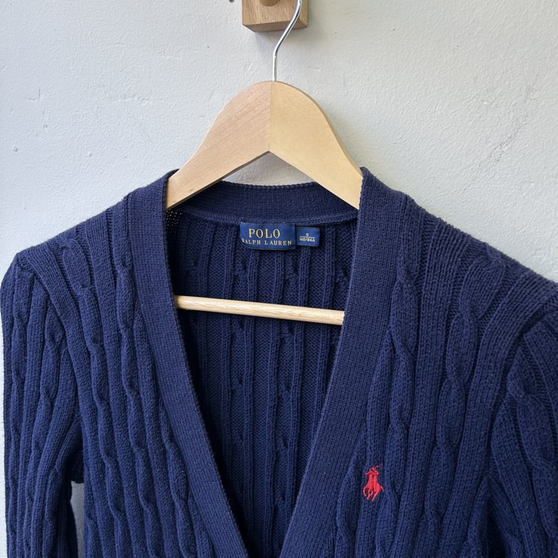 15922 - 폴로 랄프로렌 네이비 케이블 가디건 상품이미지3