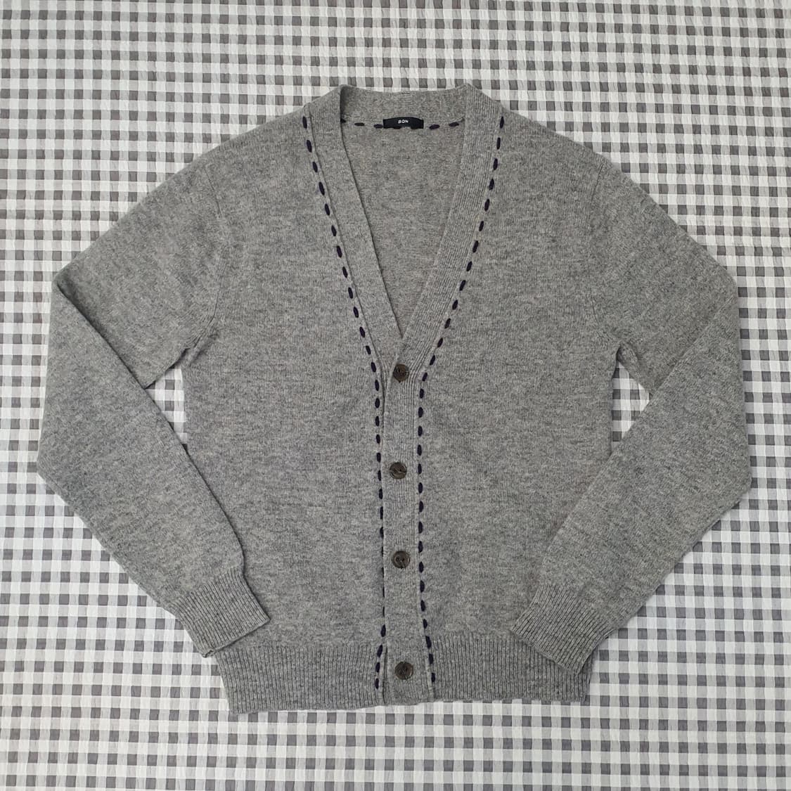 BON 본 울100 브이넥 가디건 남자95 상품이미지1