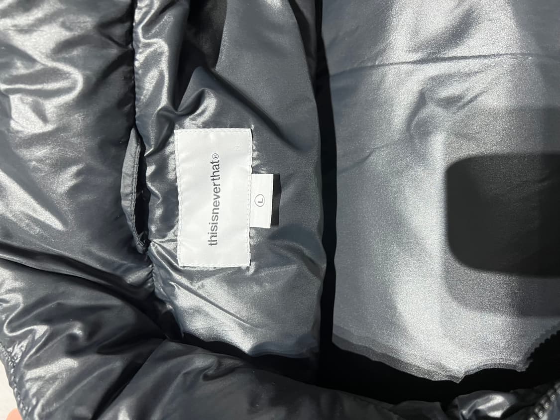 디스이즈네버댓 덕다운 패딩 L 상품이미지4