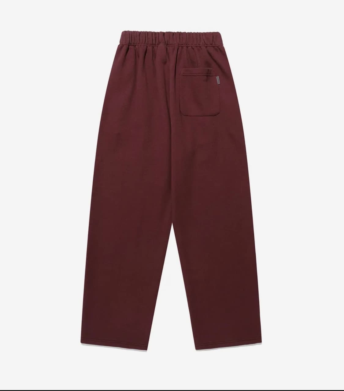LOGO SWEAT PANTS_BURGUNDY(NG2FFUPA00A) 상품이미지2