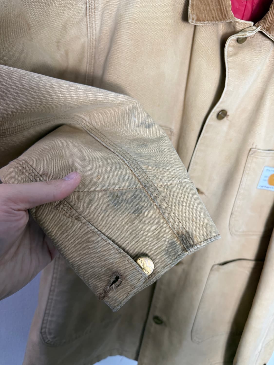 칼하트 칼하트자켓 워크자켓 칼하트wip 칼하트100주년 칼하트워크자켓 상품이미지3