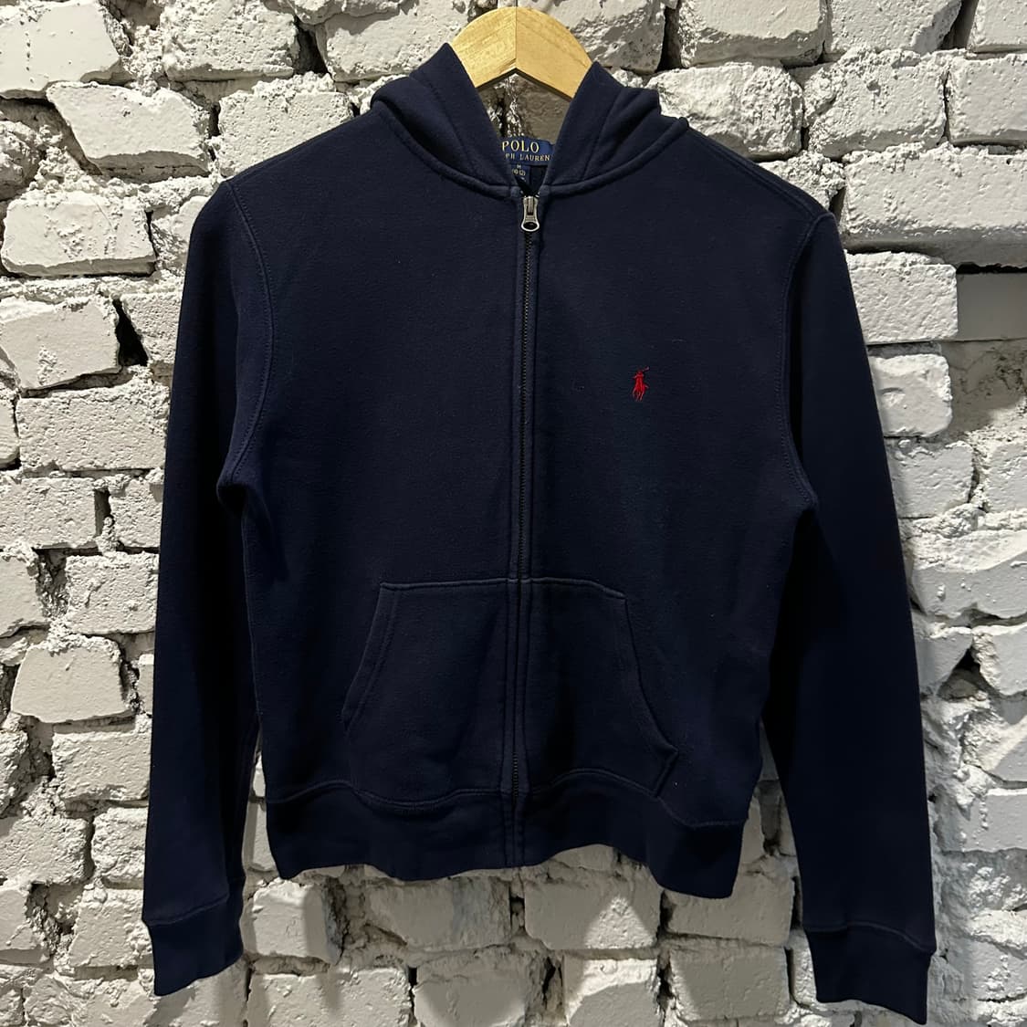 폴로 랄프로렌 후드집업 네이비 상품이미지1
