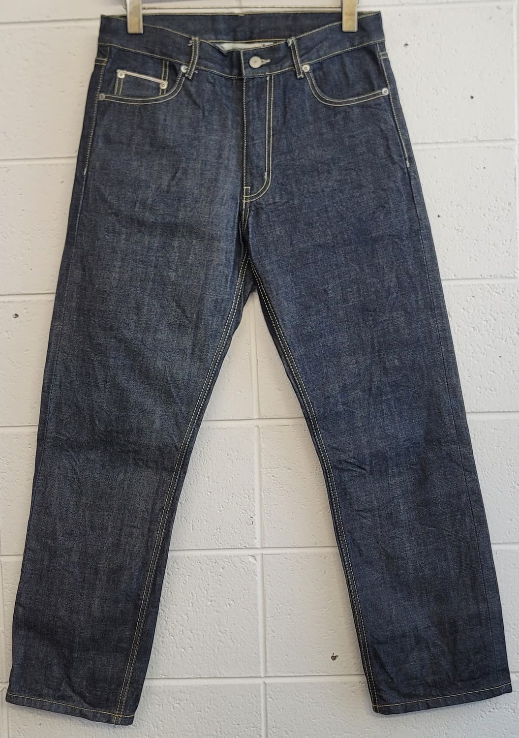 유니폼브릿지 생지데님 레귤러핏 데님팬츠(청바지) 판매 상품이미지1