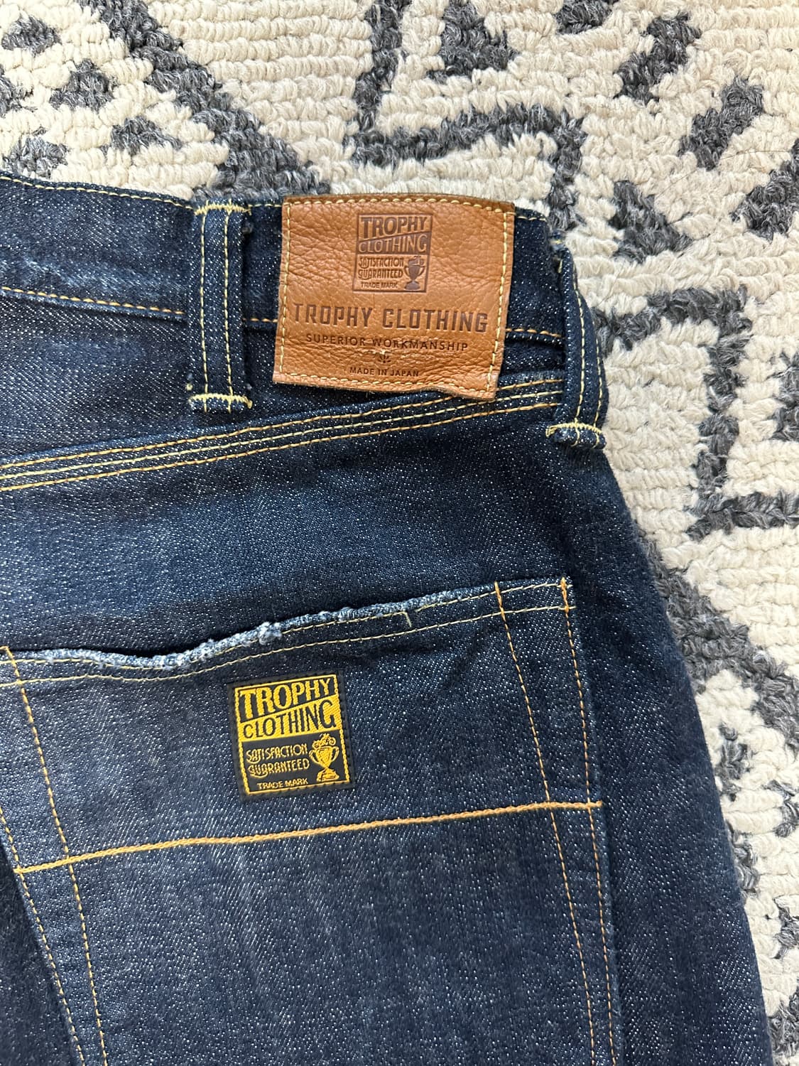 Trophy Clothing  더블니 더트 데님 상품이미지7