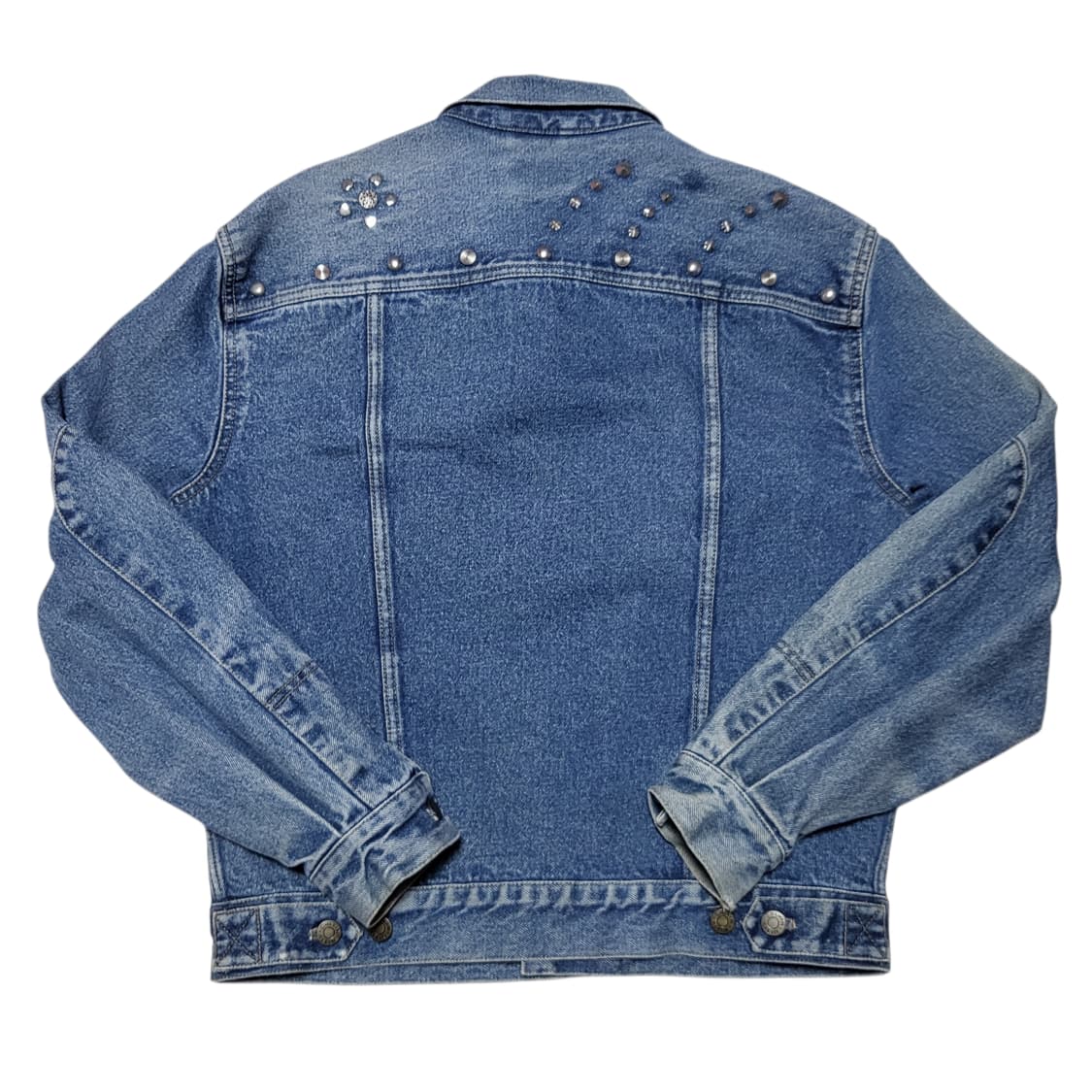 (M) Y2K CK 캘빈클라인 스터드 데님자켓 락시크 펑크자켓 상품이미지3