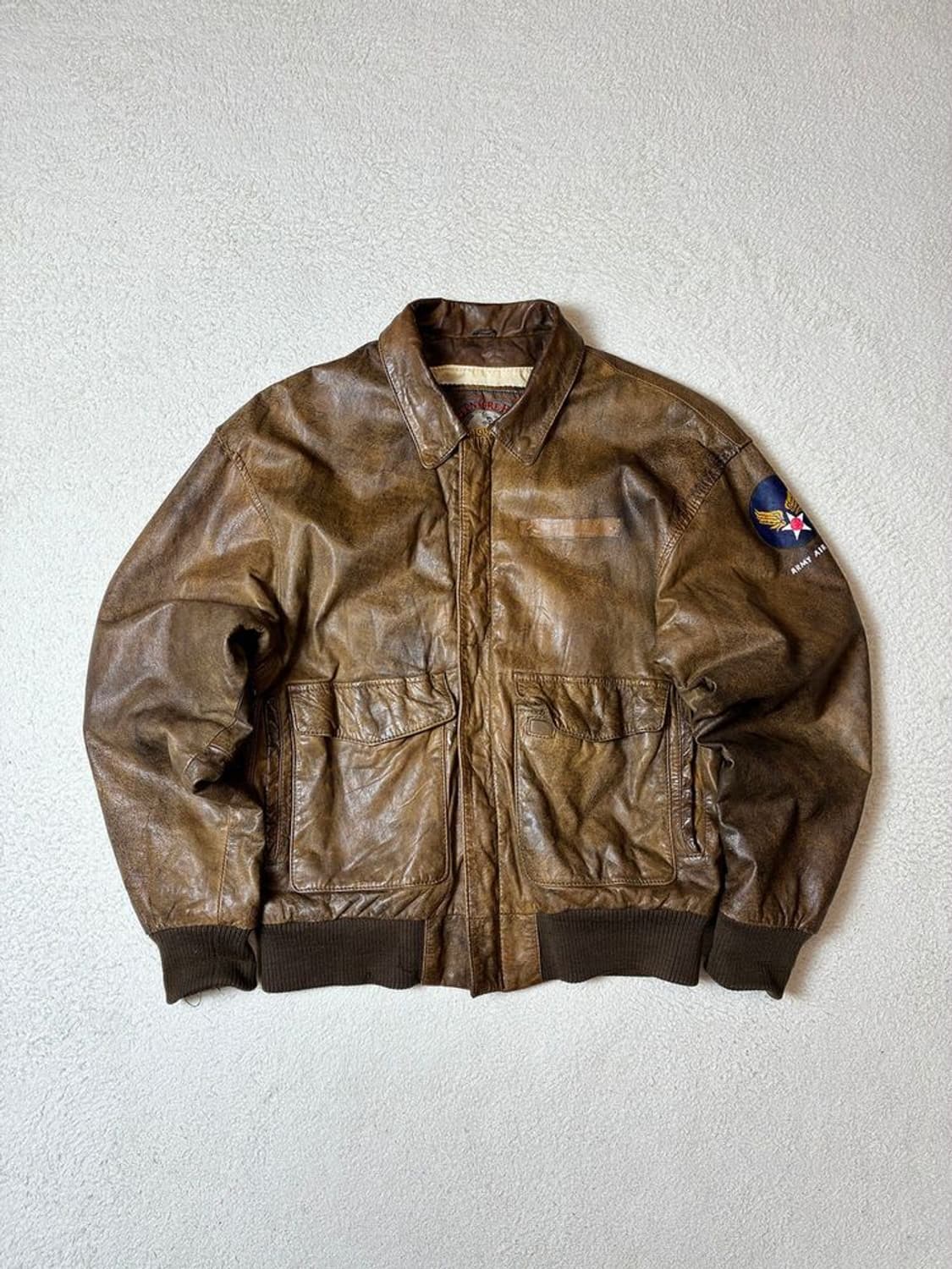 어드벤처 바운드 00's A-2 양가죽 봄버 자켓 PN7329 상품이미지1