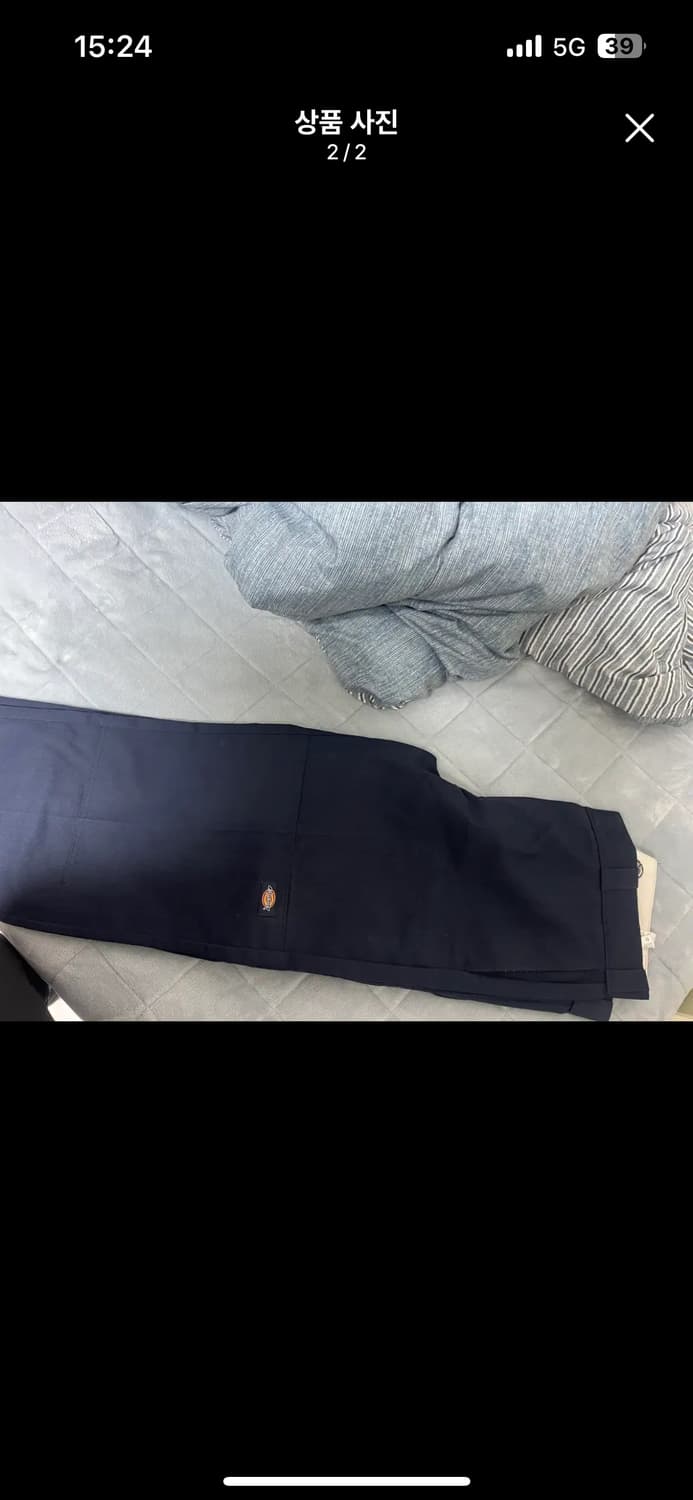 디키즈 더블니 팬츠 네이비 34사이즈 상품이미지1