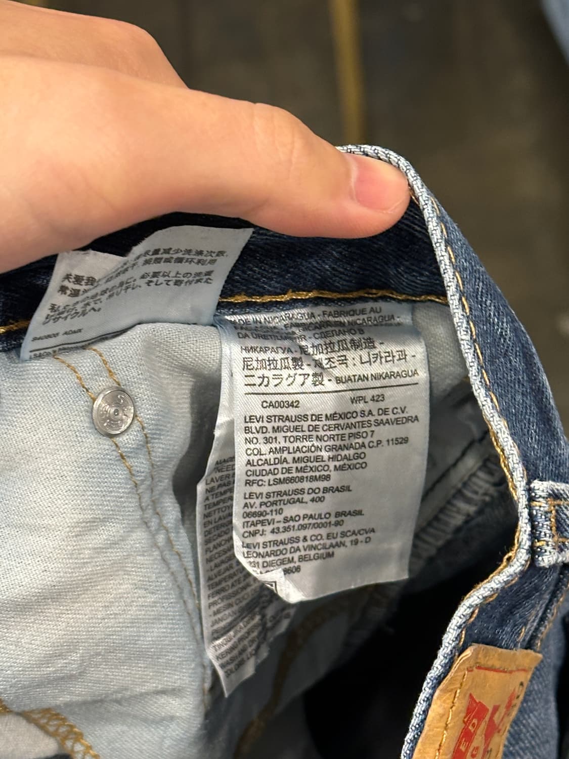 Levis 리바이스 505 W33 L30 상품이미지3