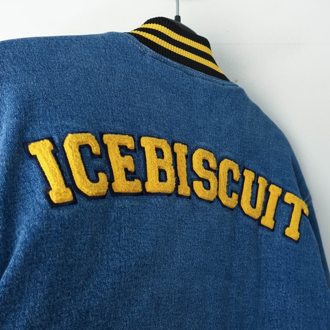 145/키즈 아이스비스킷 데님 야구 점퍼 상품이미지3