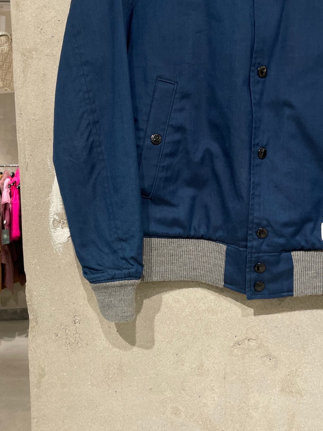 와코 마리아 길티 파티즈 블루 스냅 버튼 블루종 자켓 상품이미지4