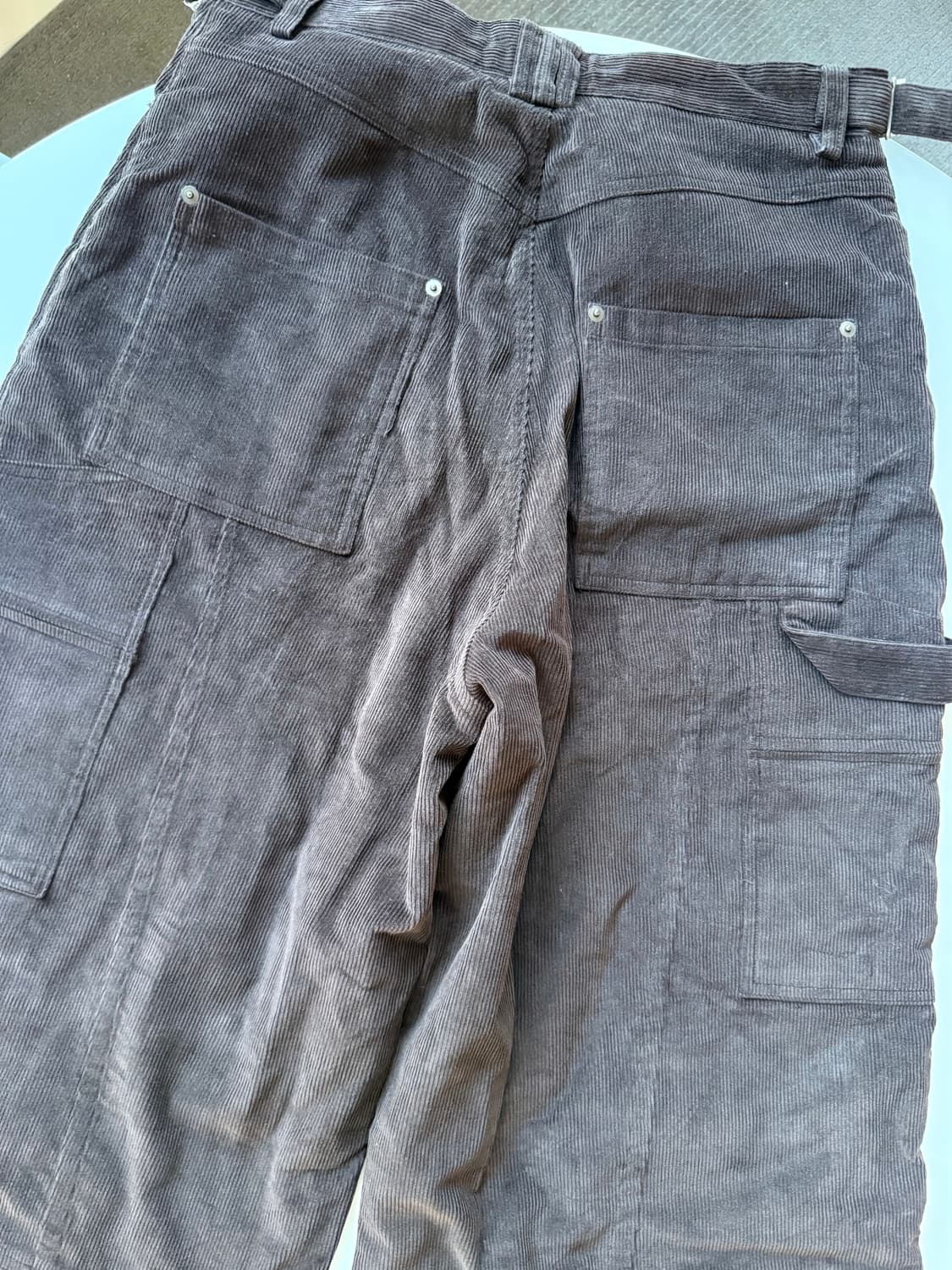 [2]알렌느 카펜터 카고 코듀로이 팬츠 브라운 상품이미지5