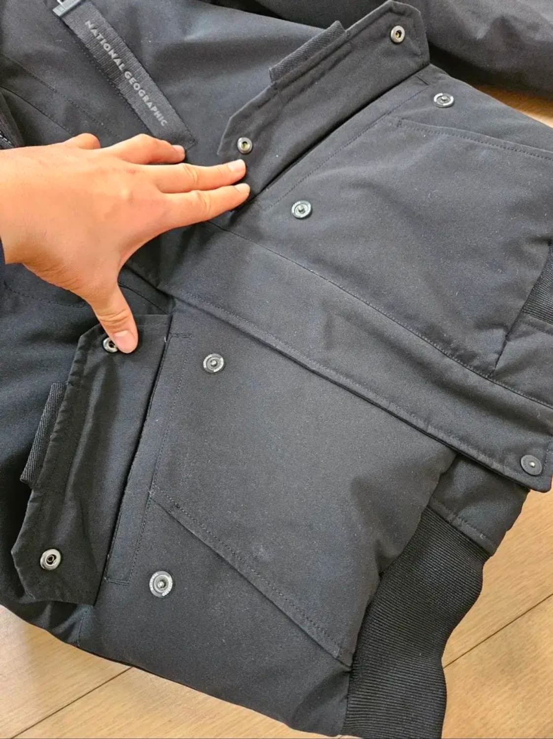 [A급 정품][현재 번장 최저가] 내셔널지오그래픽 타루가 정품 남자 패딩 상품이미지4