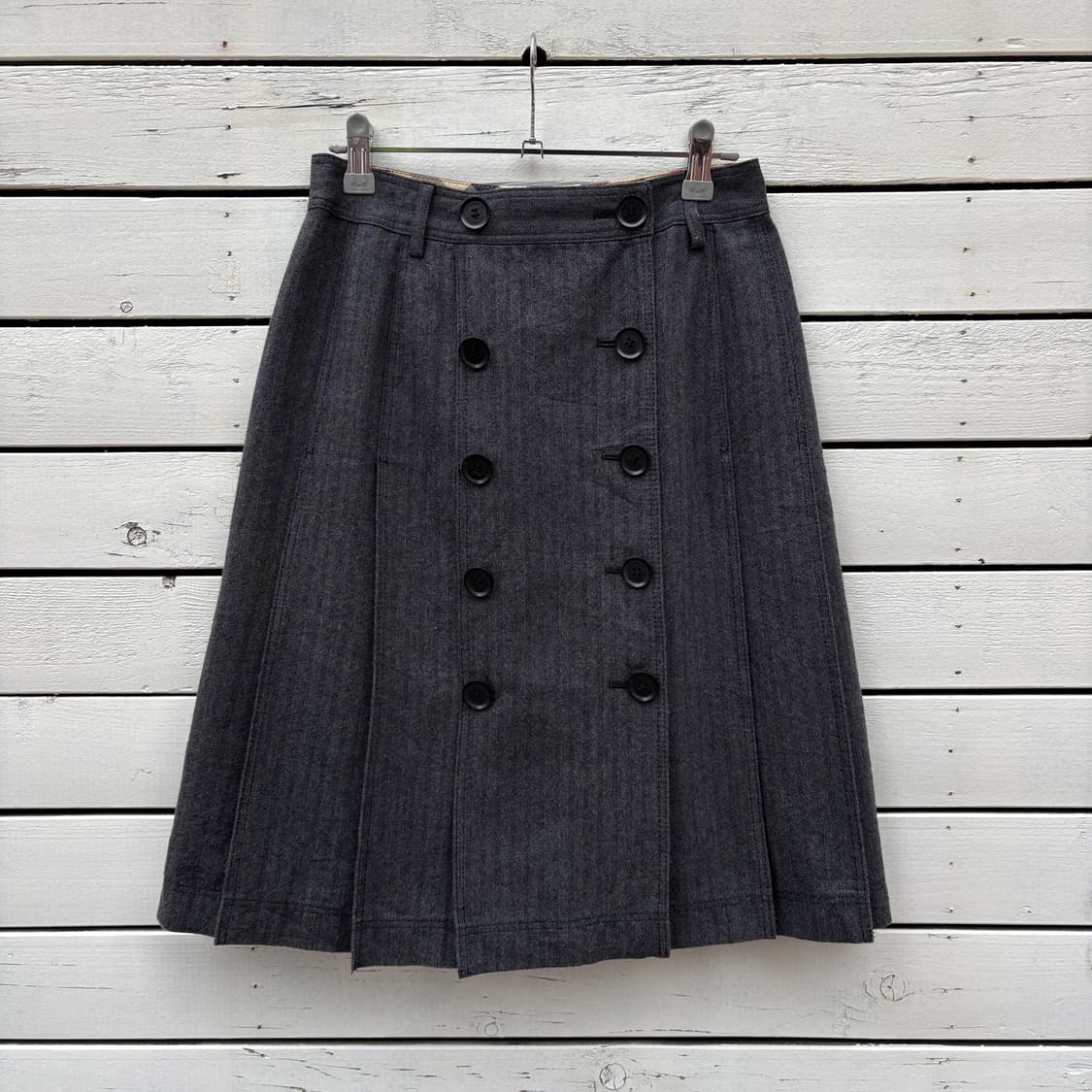 Burberry 버버리 버튼 스커트 상품이미지1