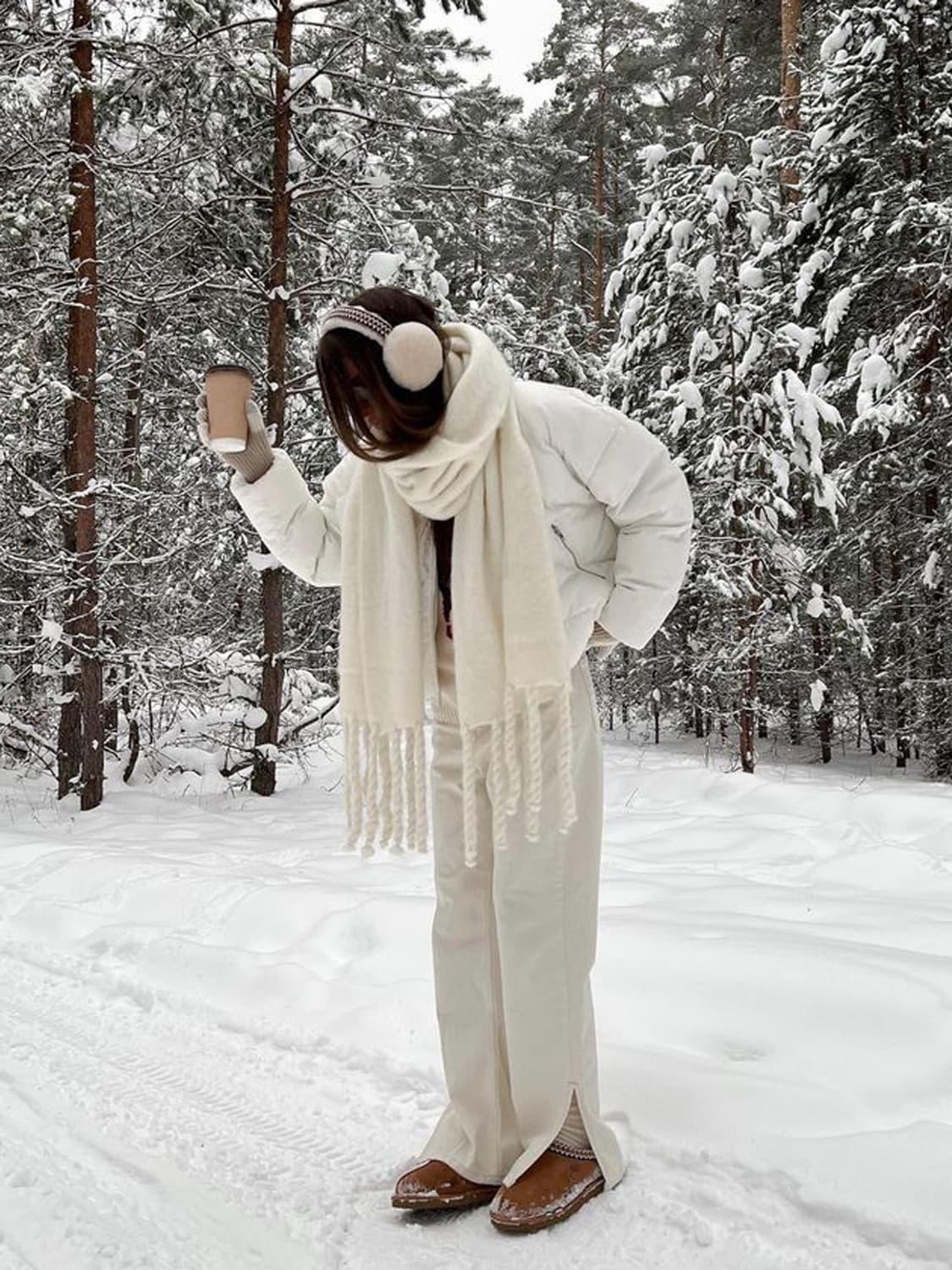 UGG 어그 양모 귀마개 체스트넛 상품이미지3