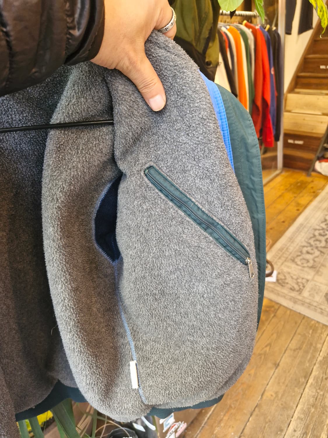 Z-278 파타고니아 쉘드 신칠라 봄버 웜업 자켓  상품이미지3