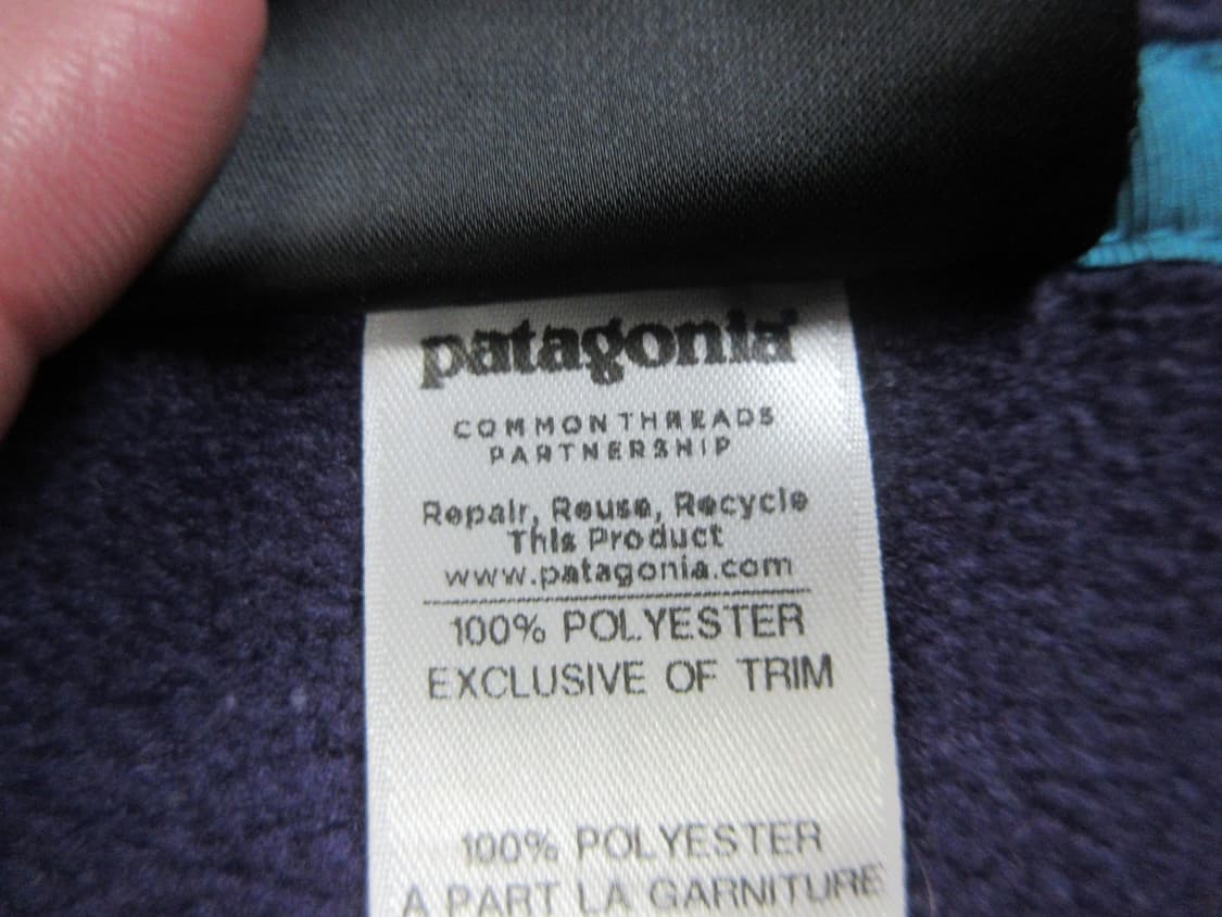 14FW 파타고니아 신칠라 스냅-T 퍼플/블루 상품이미지6
