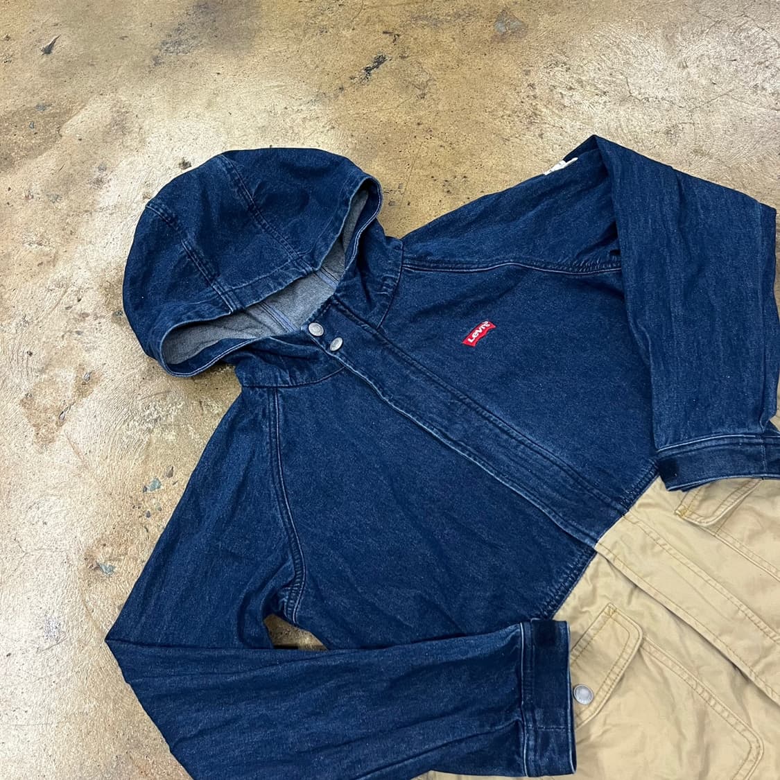 리바이스 데님 베이지 자켓 상품이미지1