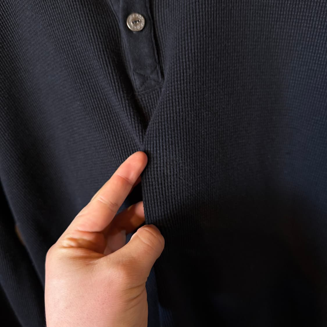 크롬하츠 세메터리 헐리우드 헨리넥 와플 니트셔츠 상품이미지4