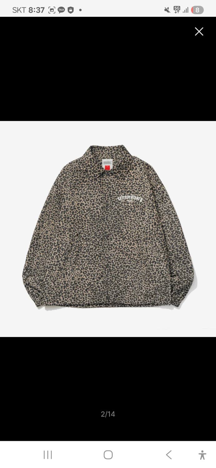 엑스트라오디너리 레오파드 코치자켓 상품이미지2