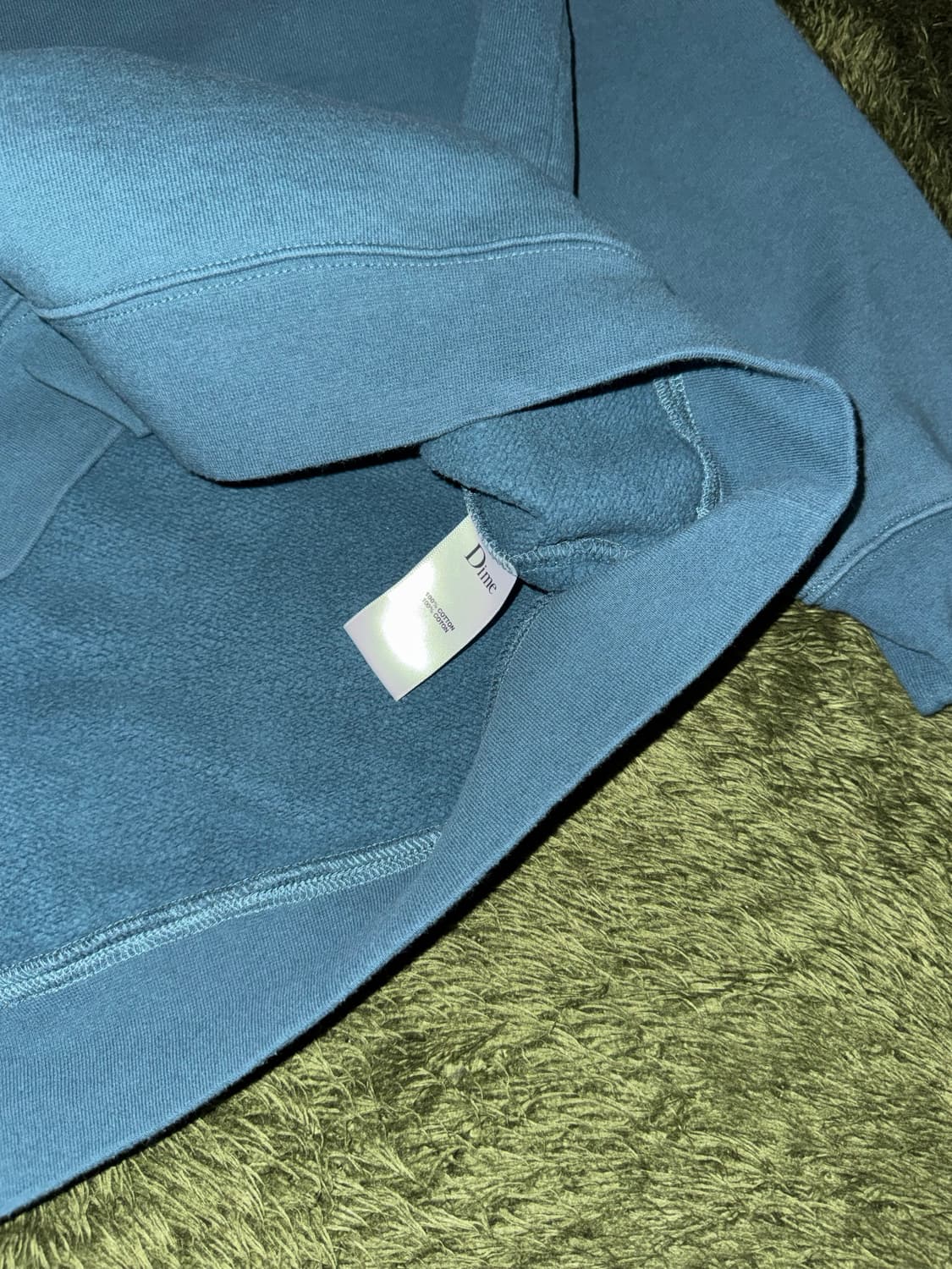 [L] DIME 다임 아웃라인 엠브로이더리 로고 스웻셔츠 틸 상품이미지7