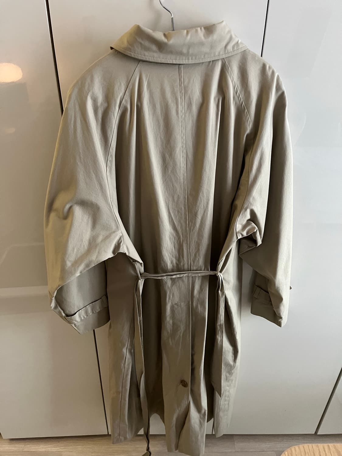 바질 베이지 트렌치코트 상품이미지3