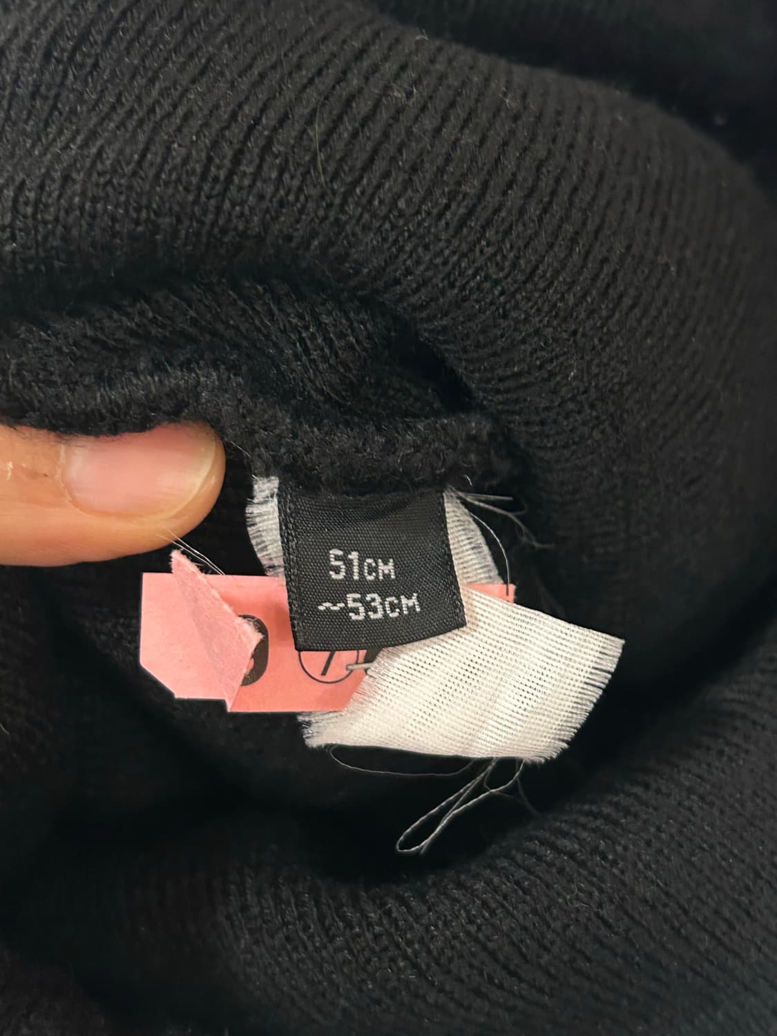 체커보드 비니 51-53cm 상품이미지3