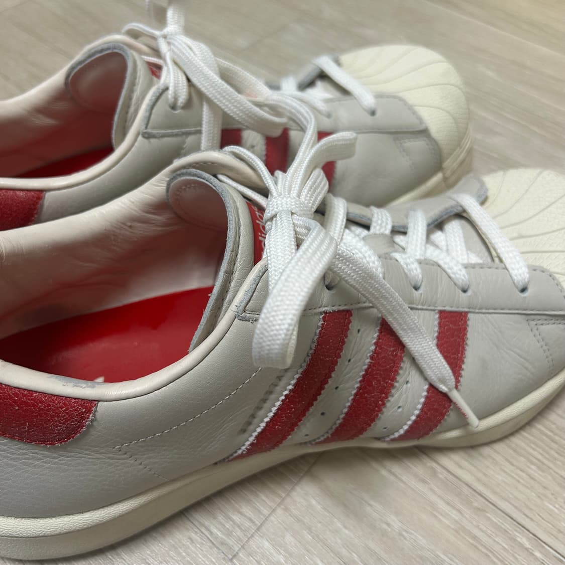 (285) 아디다스 아바바브 슈퍼스타 크리스탈 화이트 서플라이어 상품이미지6