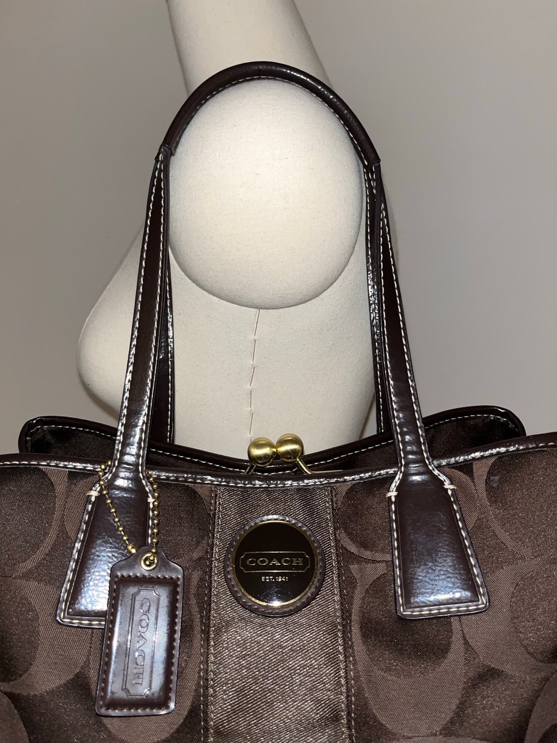 🎉BLACK FRIDAY🎉 Coach brown bag 상품이미지5