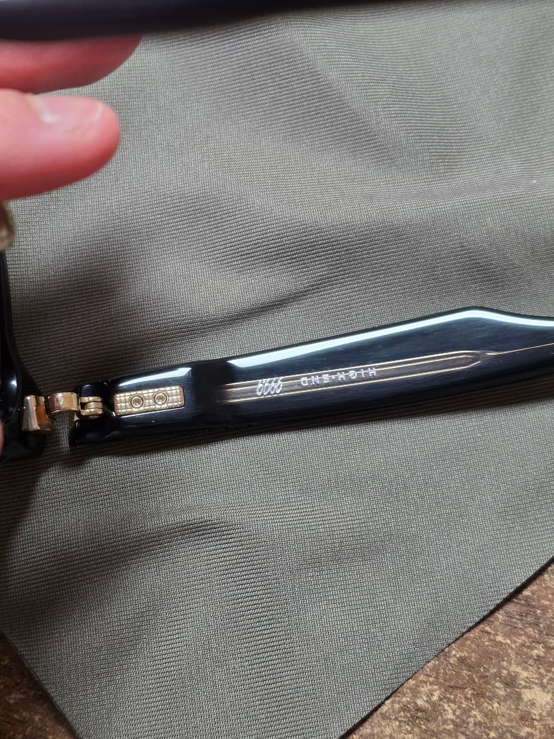 포나인즈 하이엔드 np-02h 검정 뿔테 999.9 상품이미지3