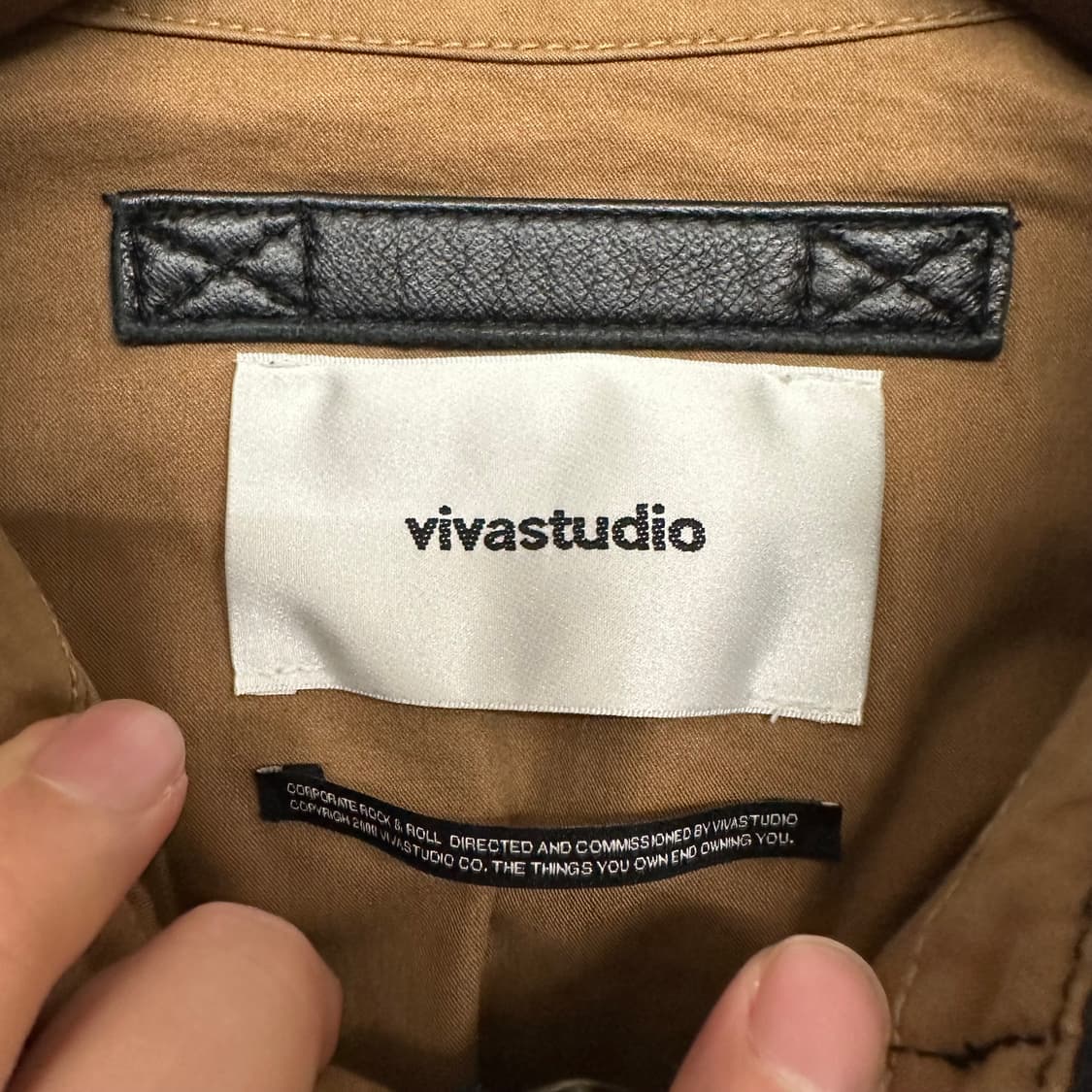 비바스튜디오 소가죽 A2 자켓 상품이미지6