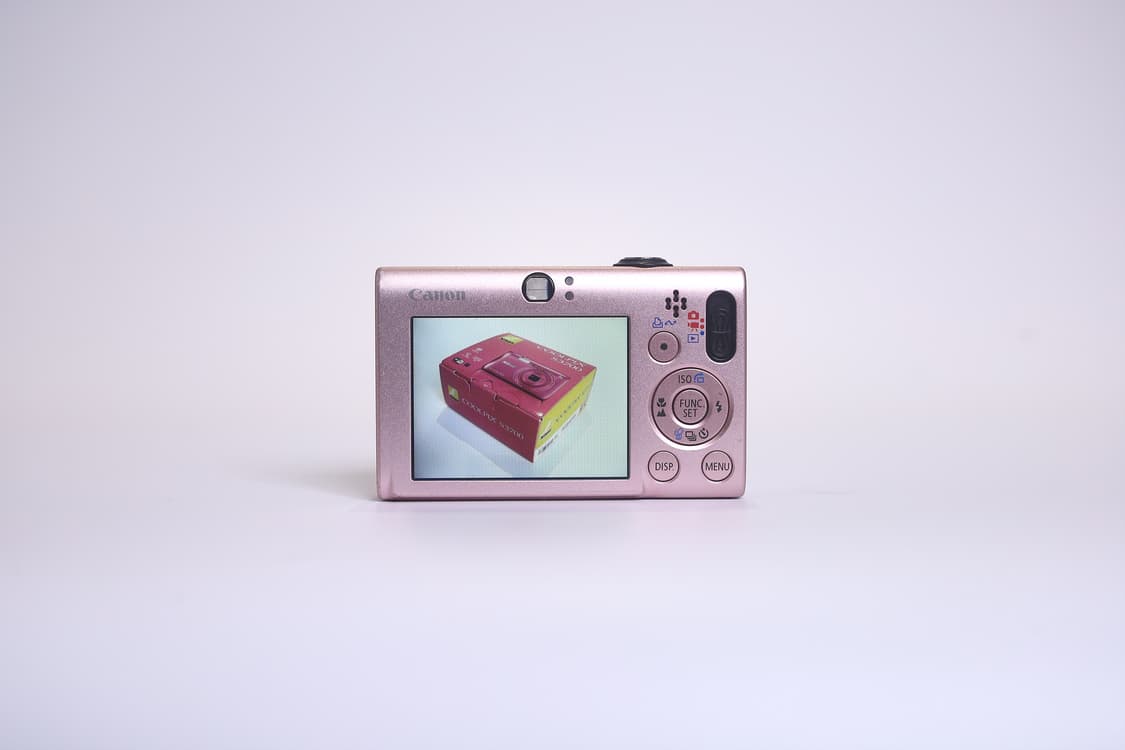 캐논 익시 디지털 20(익서스 80 일본 모델) 핑크 (황변 액정) 상품이미지7