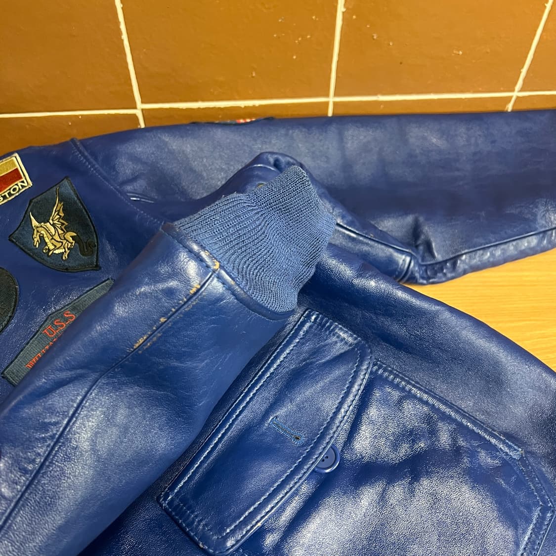 Top Gun Style G-1 Leather Flight Jacket 상품이미지10